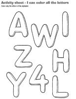 Alphabet-Activity sheet