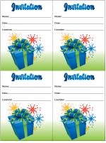 Invitation