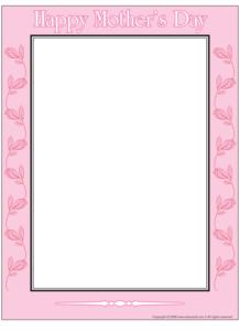 Mother's day- Frame