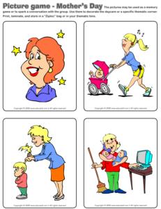 Mother's day- Picture game