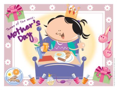 Mother's day- Thematic poster