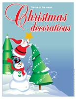 Thematic-poster-Christmas-decorations