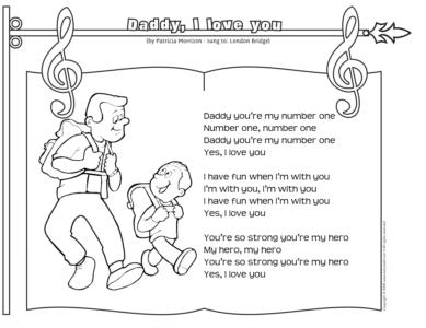 Father's day-Songs and Rhymes