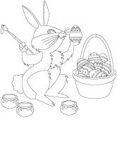 Coloring pages theme Easter 1 Coloring pages theme Easter 1