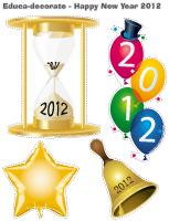 Educa decorate-Happy New Year 2012