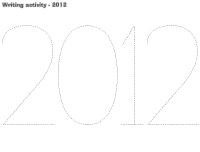 Writing activities 2012