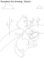 Complete the drawing-Easter Complete the drawing-Easter