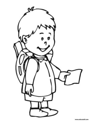 Preschool Coloring Sheets on School Coloring Pages