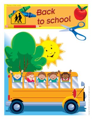 Back to School - Thematic poster