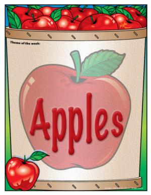 Apples - Th&eacute;matic Poster