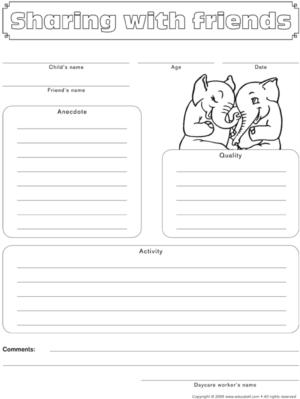 Sharing - scrapbook