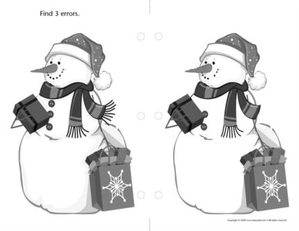 Christmas - Activity sheet