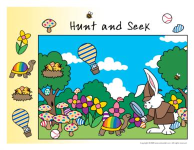 Easter-Hunt and seek Easter-Hunt and seek
