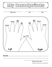 Handprints and Footprints