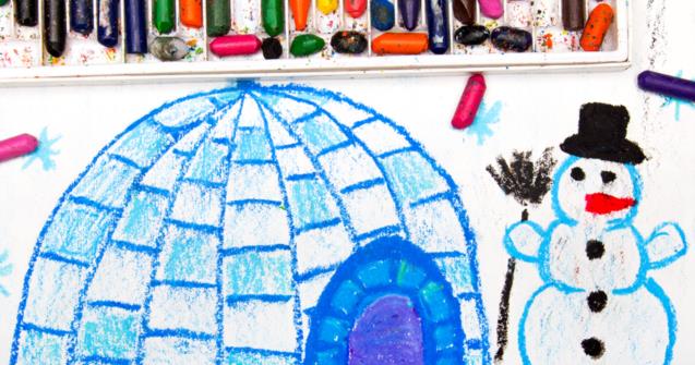 An igloo craft for all ages - Extra activities - Educatall