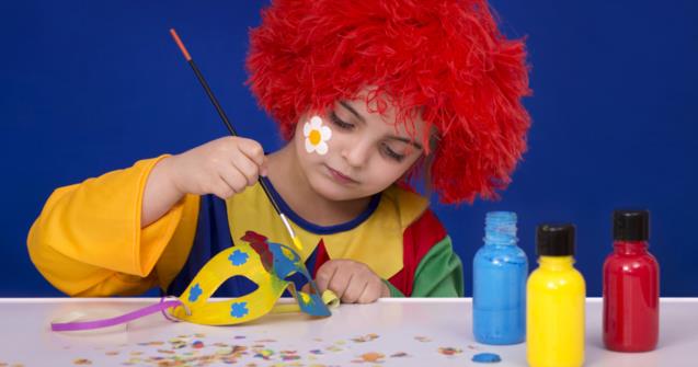 Clown paint - Creative recipes - Educatall