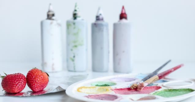 Edible paint for special snacks - Creative recipes - Educatall
