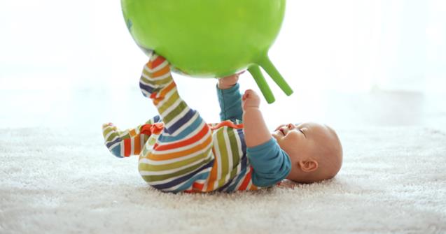 Exercise balls and cylinder cushions - Babies and toddlers - Educatall