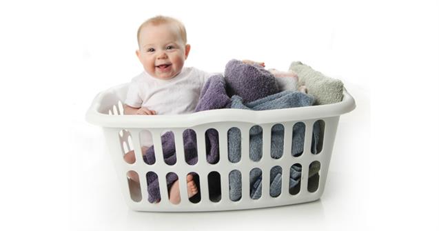 Nine Ways Babies Can Put Laundry Baskets To Good Use - Babies and toddlers - Educatall