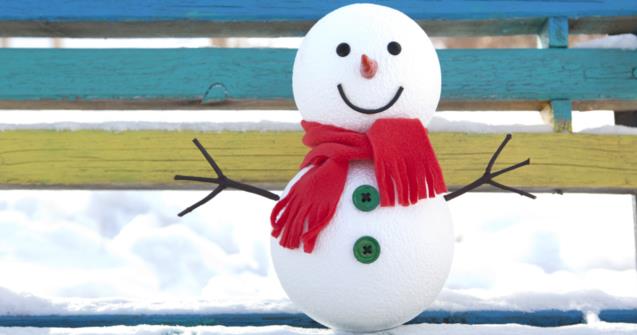 Snow Globe - Snowman - Arts and crafts - Educatall