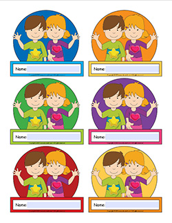 Interactive identification cards Kindness