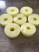A swimming pool noodle flower-2 A swimming pool noodle flower-2