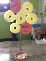 A swimming pool noodle flower-5 A swimming pool noodle flower-5