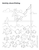 Activity sheets-Fishing