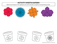 Activity sheets-Garden