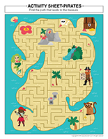 Activity sheets-Pirates