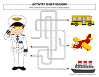 Activity sheets-Sailors