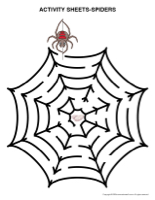 Activity sheets-Spiders