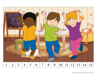 Association puzzles numbers-Back to school-2