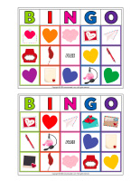 Bingo-Valentine’s Day-Love letters