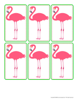 Cake decorations-Flamingoes-1