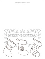 Christmas greeting card-Black and White 2022