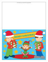 Christmas greeting card Color 2021-2