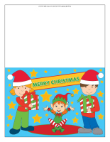 Christmas greeting card Color 2021-2