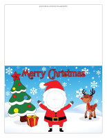 Christmas greeting card-Personalized Color-1