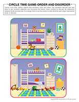 Circle time game-Order and disorder