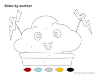 Color by number-Clouds