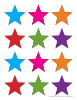 Colorful stars-1