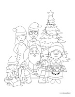 Coloring book-Christmas-Celebration 2023