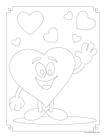 Coloring book-Valentine's-Day 2023