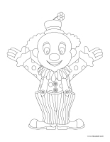 Coloring pages theme-Circus
