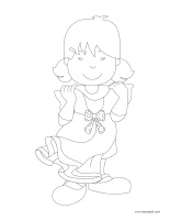 Coloring pages theme-Clothing