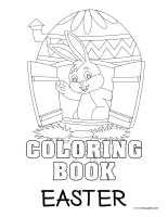 Coloring pages theme-Easter-1