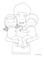 Coloring pages theme-Father’s Day-2022-2