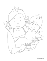 Coloring pages theme-Father’s Day
