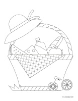 Coloring pages theme-Picnics 2026